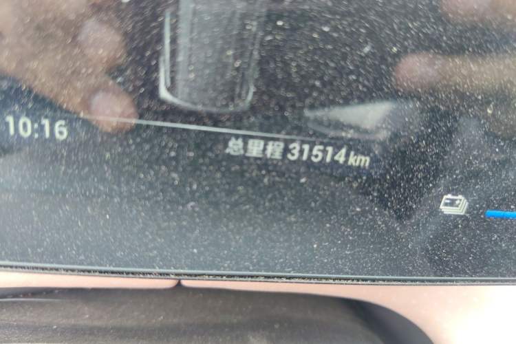 Used BYD Seagull 2023 Free Edition Odometer Close Up