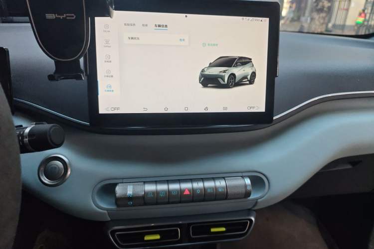Used BYD Seagull 2023 Free Edition Audio And AC Panel