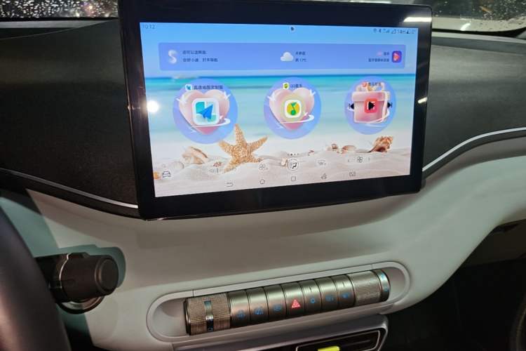 Used BYD Seagull 2023 Flying Edition Audio And AC Panel