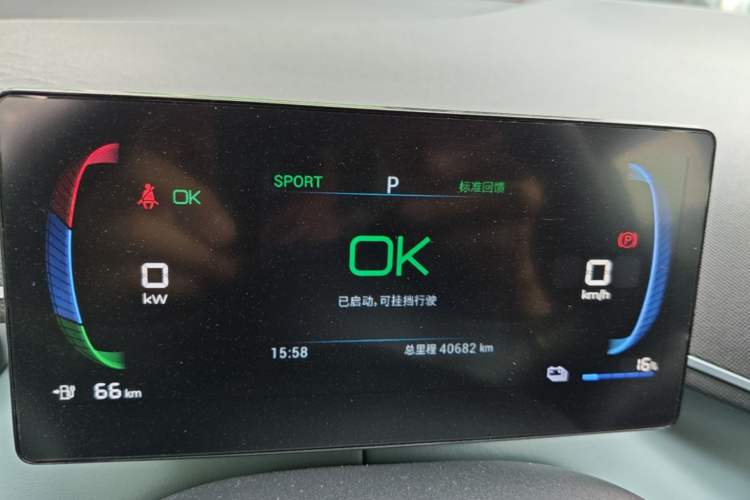 Used BYD Seagull 2023 Flying Edition Instrument Cluster
