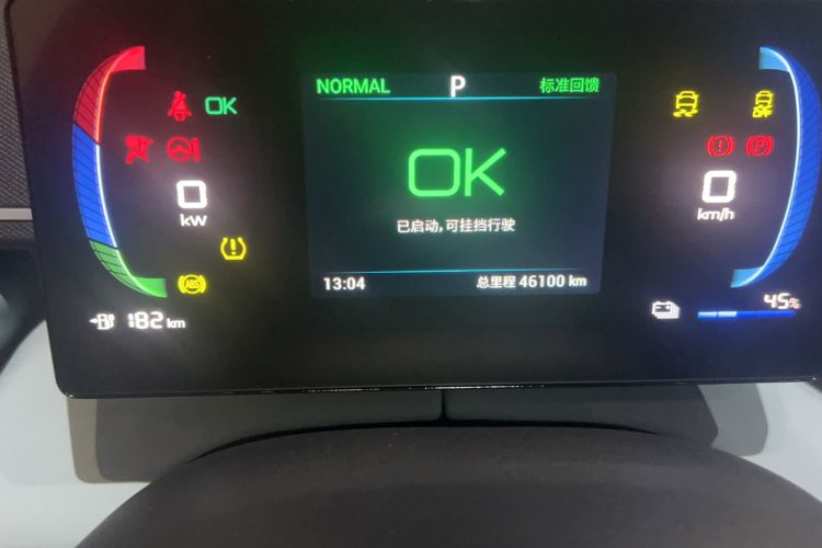 Used BYD Seagull 2023 Flying Edition Odometer Close Up