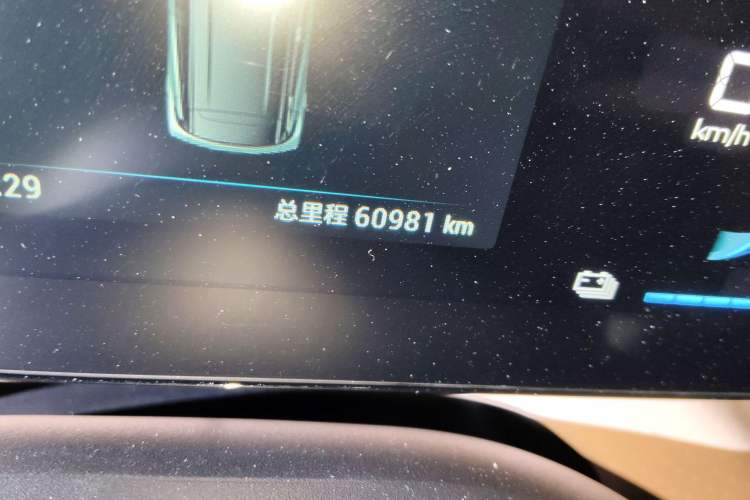 Used BYD Seagull 2023 Flying Edition Odometer Close Up