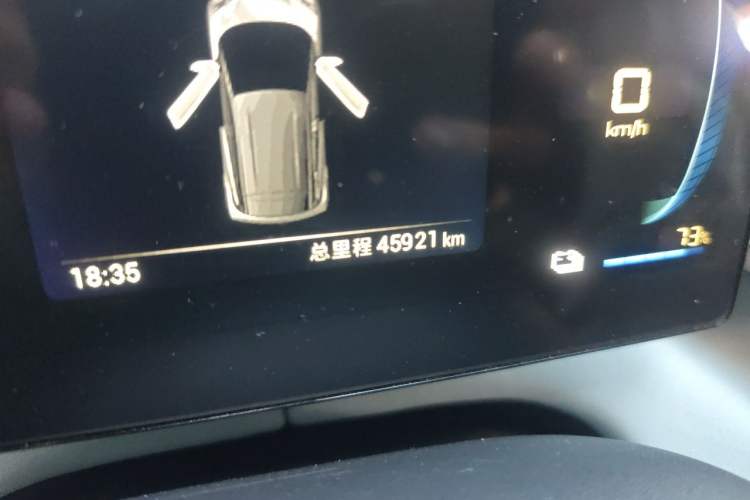 Used BYD Seagull 2023 Free Edition Odometer Close Up