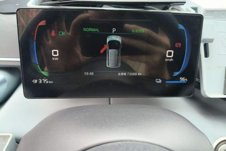 Used BYD Seagull 2023 Flying Edition Odometer Close Up