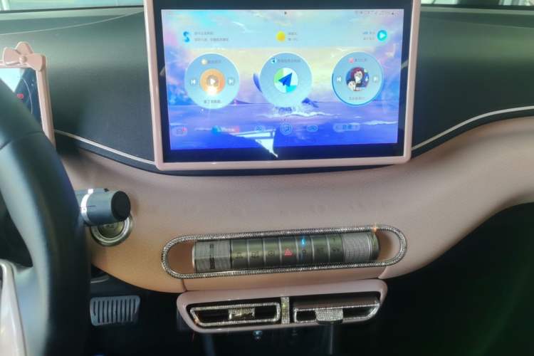 Used BYD Seagull 2024 Honor Edition 305km Freedom Version Audio And AC Panel
