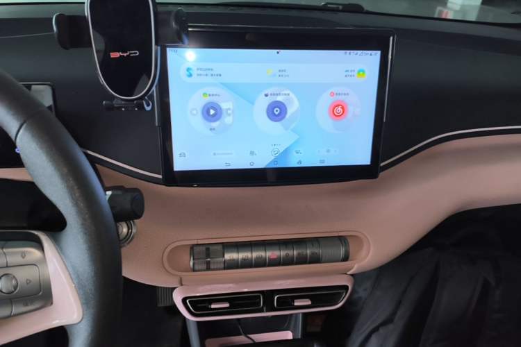 Used BYD Seagull 2024 Honor Edition 305km Dynamic Version Audio And AC Panel