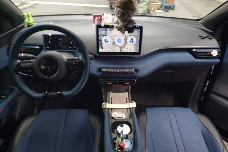 Used BYD Seagull 2024 Honor Edition 305km Freedom Version Center Console