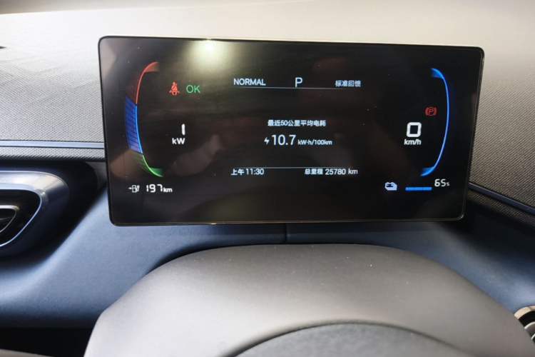 Used BYD Seagull 2024 Honor Edition 305km Freedom Version Instrument Cluster