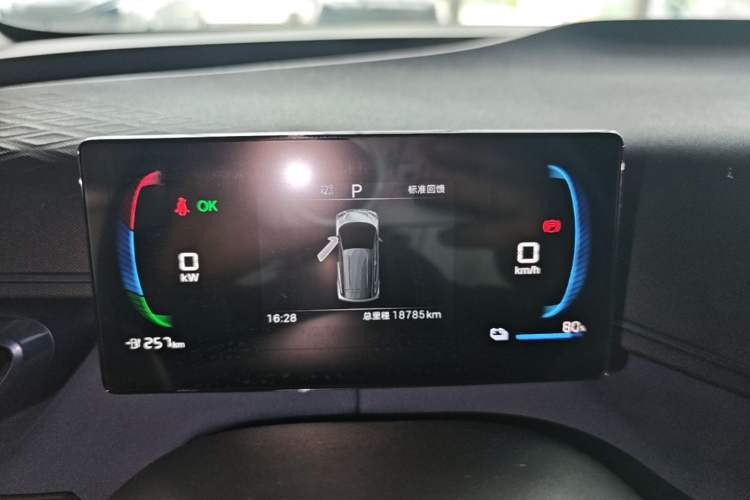 Used BYD Seagull 2024 Honor Edition 305km Freedom Version Instrument Cluster