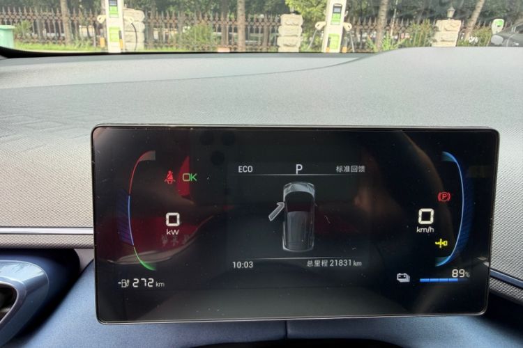 Used BYD Seagull 2024 Honor Edition 305km Freedom Version Odometer Close Up