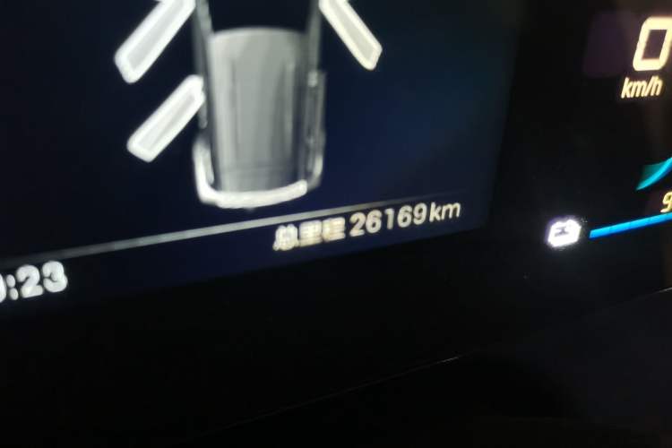 Used BYD Seagull 2024 Honor Edition 305km Freedom Version Odometer Close Up