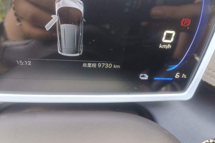 Used BYD Seagull 2024 Honor Edition 305km Dynamic Version Odometer Close Up
