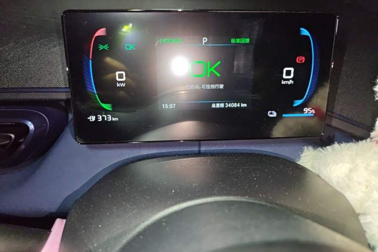 Used BYD Seagull 2024 Honor Edition 405km Flying Version Odometer Close Up