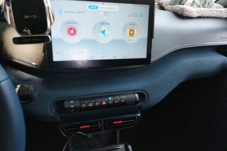 Used BYD Seagull 2024 Honor Edition 305km Freedom Version Audio And AC Panel