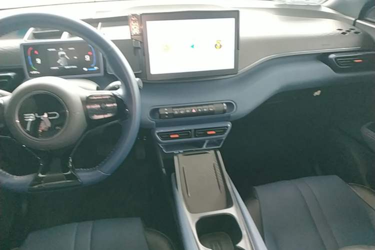 Used BYD Seagull 2024 Honor Edition 305km Freedom Version Audio And AC Panel