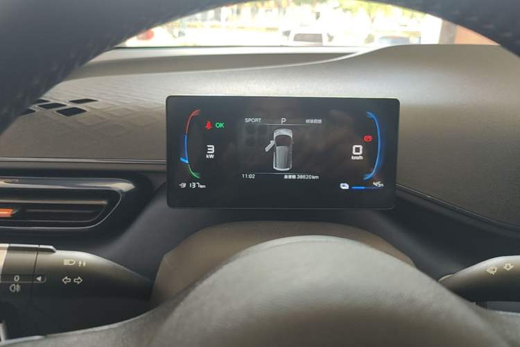 Used BYD Seagull 2024 Honor Edition 305km Freedom Version Instrument Cluster