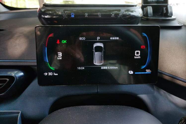 Used BYD Seagull 2024 Honor Edition 305km Freedom Version Instrument Cluster