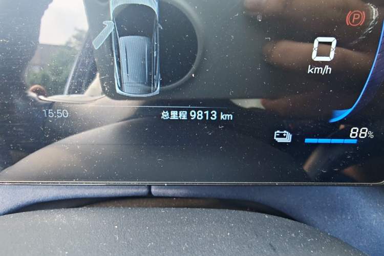 Used BYD Seagull 2024 Honor Edition 305km Freedom Version Odometer Close Up