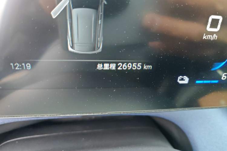 Used BYD Seagull 2024 Honor Edition 305km Dynamic Version Odometer Close Up
