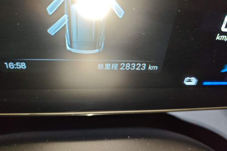 Used BYD Seagull 2024 Honor Edition 305km Freedom Version Odometer Close Up