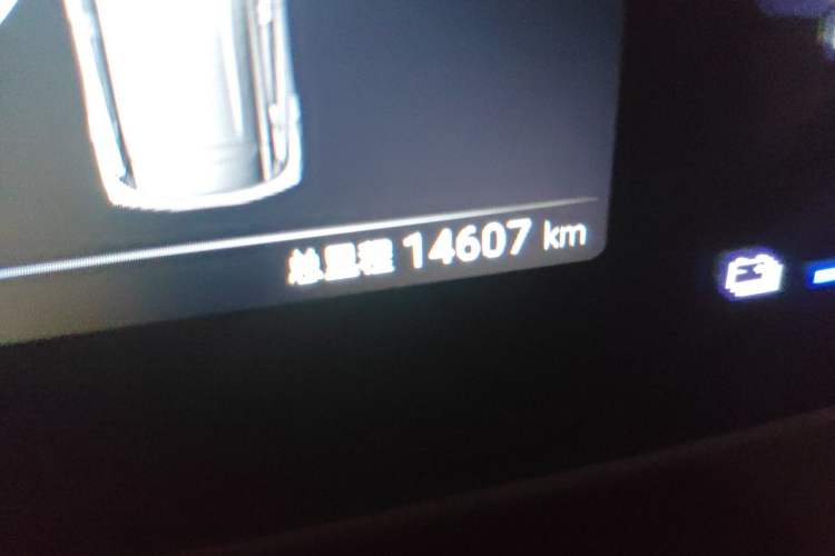 Used BYD Seagull 2024 Honor Edition 305km Dynamic Version Odometer Close Up