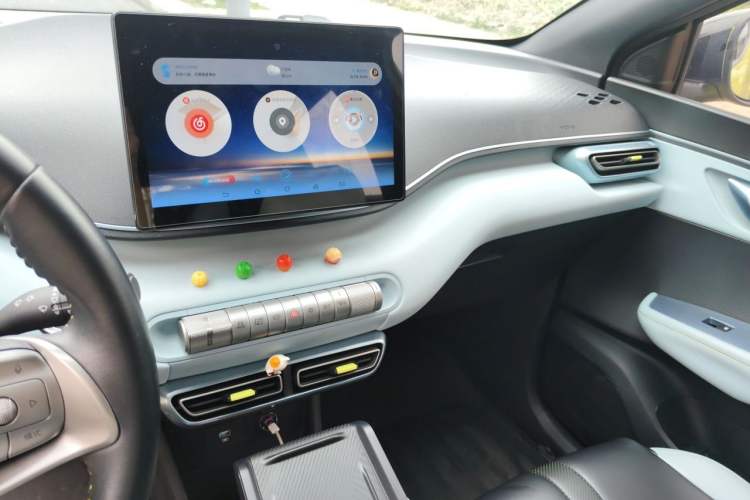 Used BYD Seagull 2024 Honor Edition 305km Freedom Version Audio And AC Panel