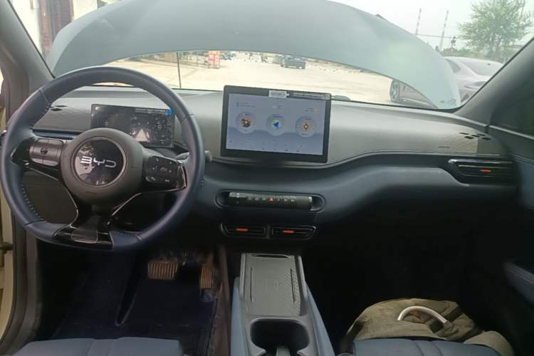 Used BYD Seagull 2024 Honor Edition 405km Flying Version Audio And AC Panel