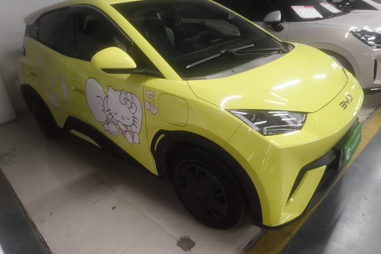 Used BYD Seagull 2024 Honor Edition 305km Dynamic Version Front Right 45 Deg