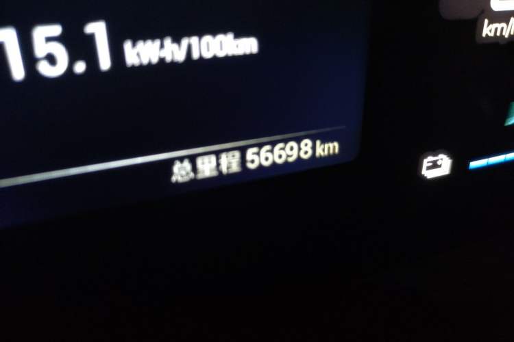 Used BYD Seagull 2024 Honor Edition 305km Freedom Version Odometer Close Up