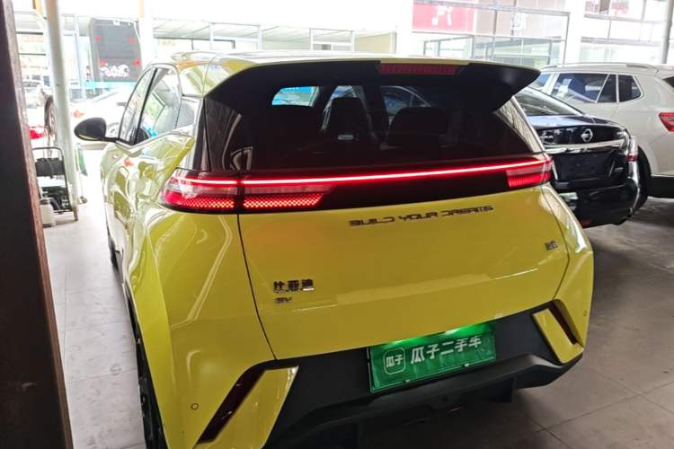 Used BYD Seagull 2024 Honor Edition 305km Freedom Version Rear Left 45 Deg