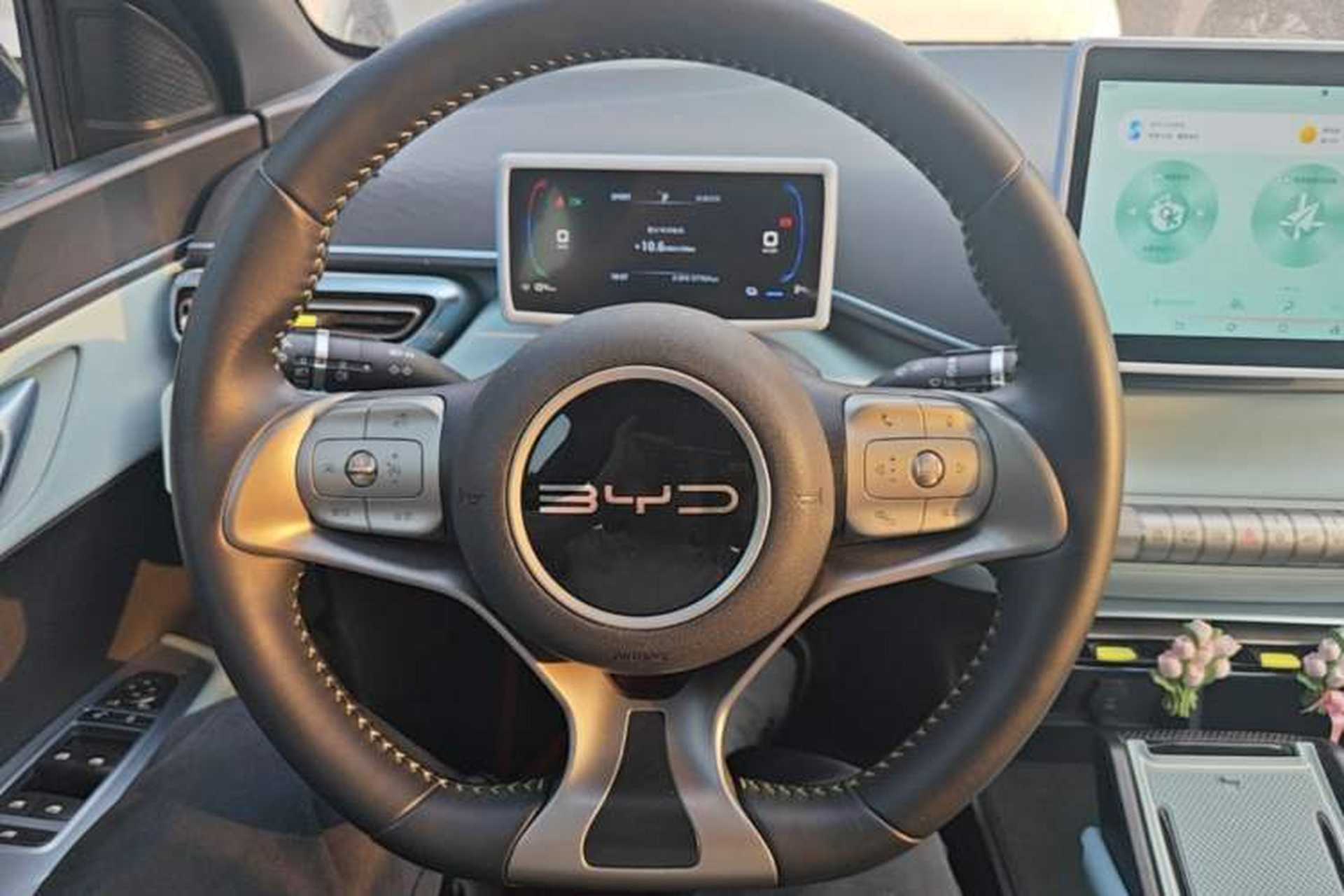 Used BYD Seagull 2024 Honor Edition 305km Freedom Version Steering Wheel
