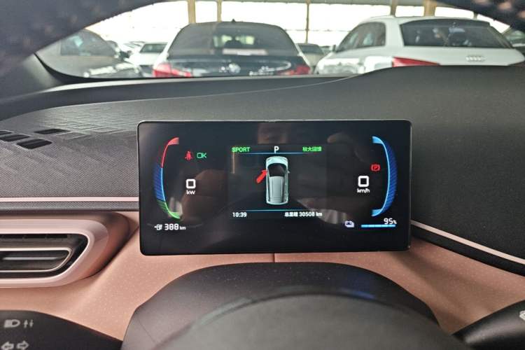 Used BYD Seagull 2024 Honor Edition 405km Flying Version Instrument Cluster