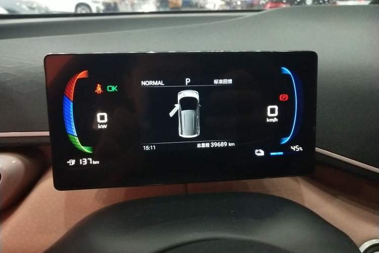 Used BYD Seagull 2024 Honor Edition 305km Dynamic Version Instrument Cluster