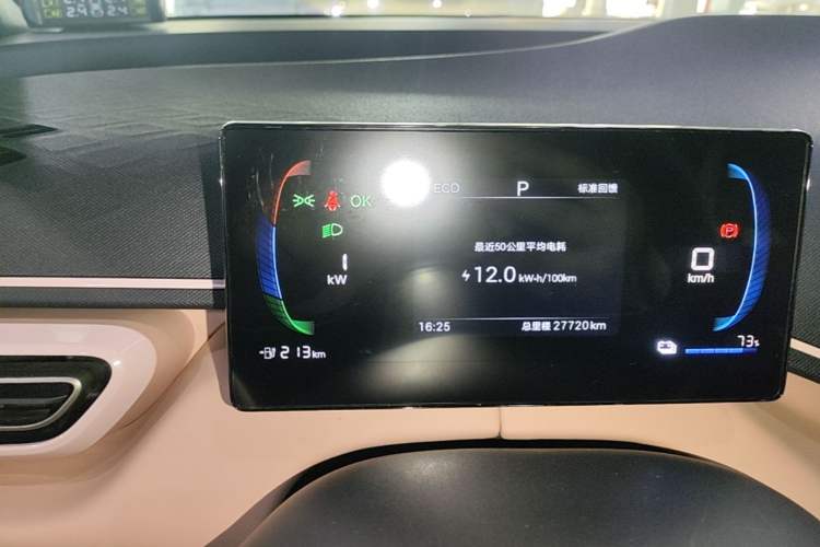 Used BYD Seagull 2024 Honor Edition 305km Freedom Version Instrument Cluster
