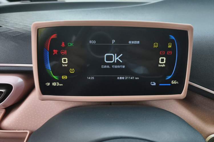 Used BYD Seagull 2024 Honor Edition 305km Freedom Version Instrument Cluster
