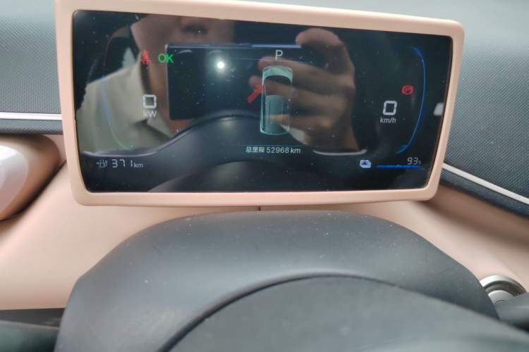Used BYD Seagull 2024 Honor Edition 405km Flying Version Odometer Close Up