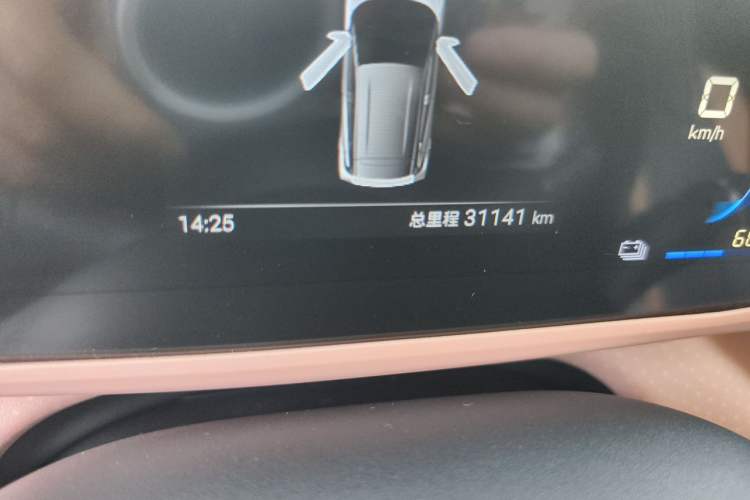 Used BYD Seagull 2024 Honor Edition 305km Freedom Version Odometer Close Up