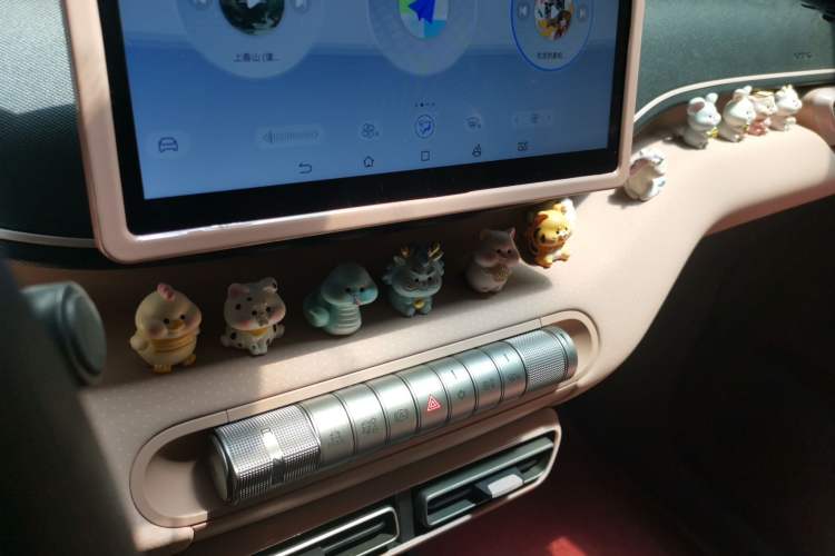 Used BYD Seagull 2024 Honor Edition 305km Dynamic Version Audio And AC Panel