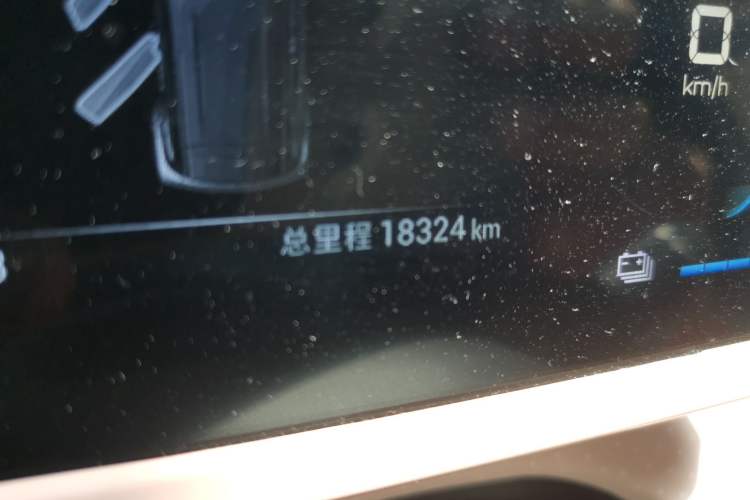 Used BYD Seagull 2024 Honor Edition 305km Dynamic Version Odometer Close Up