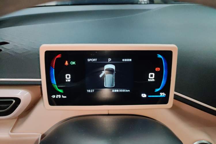 Used BYD Seagull 2024 Honor Edition 305km Dynamic Version Instrument Cluster