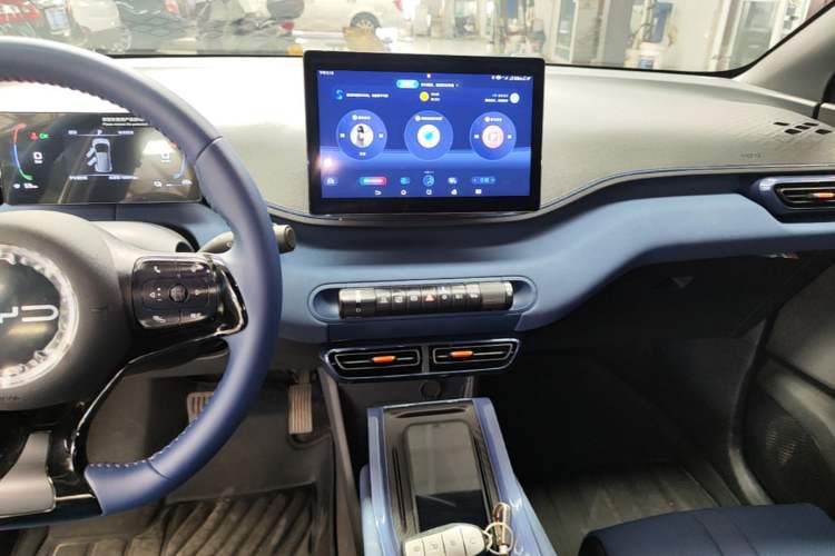 Used BYD Seagull 2024 Honor Edition 305km Freedom Version Audio And AC Panel