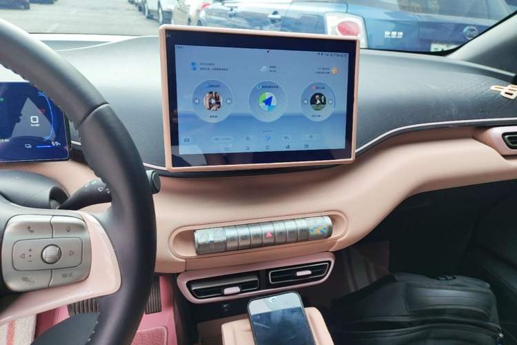 Used BYD Seagull 2024 Honor Edition 405km Flying Version Audio And AC Panel