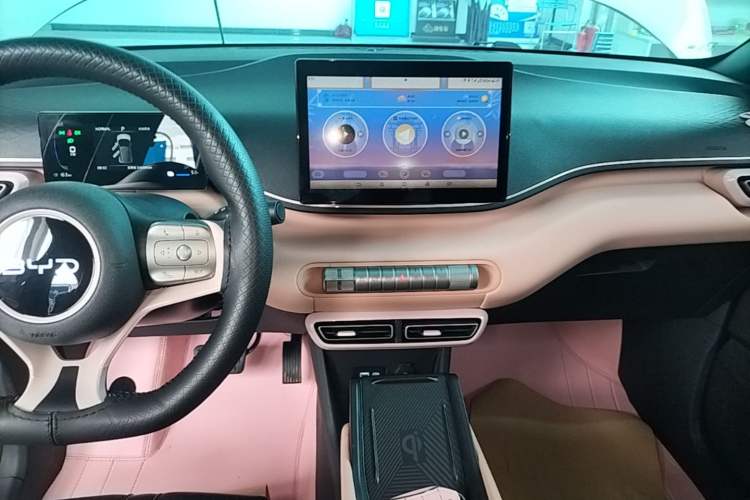 Used BYD Seagull 2024 Honor Edition 305km Freedom Version Audio And AC Panel