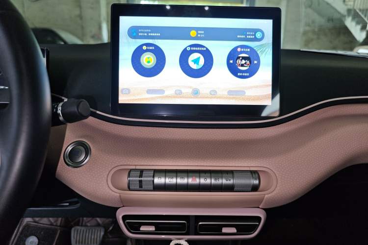 Used BYD Seagull 2024 Honor Edition 305km Freedom Version Audio And AC Panel
