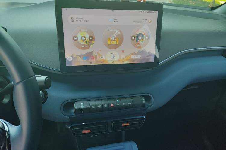 Used BYD Seagull 2024 Honor Edition 405km Flying Version Audio And AC Panel