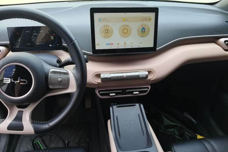 Used BYD Seagull 2024 Honor Edition 305km Freedom Version Audio And AC Panel
