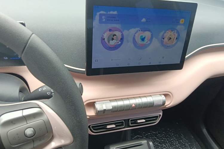 Used BYD Seagull 2024 Honor Edition 305km Dynamic Version Audio And AC Panel