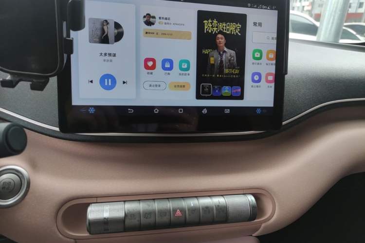Used BYD Seagull 2024 Honor Edition 305km Freedom Version Audio And AC Panel