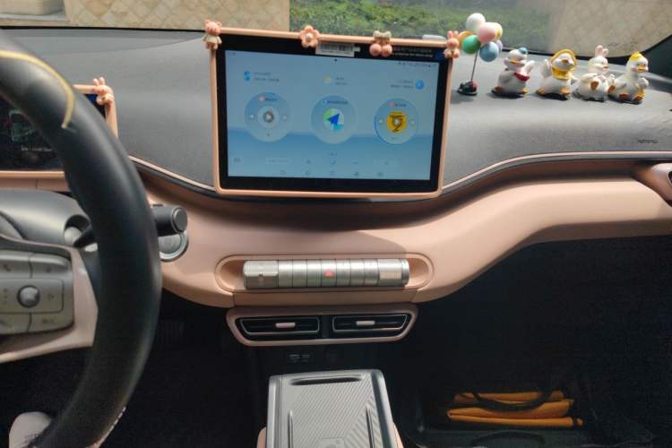 Used BYD Seagull 2024 Honor Edition 405km Flying Version Audio And AC Panel