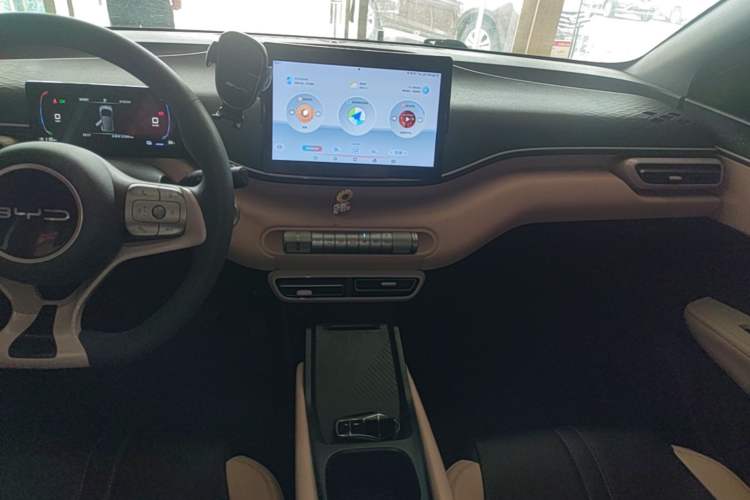 Used BYD Seagull 2024 Honor Edition 305km Dynamic Version Audio And AC Panel
